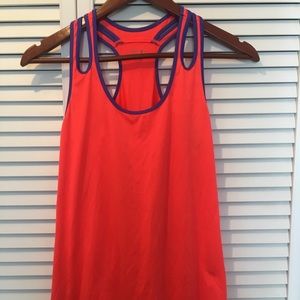 Hind Neon Orange and Purple Tank Top
